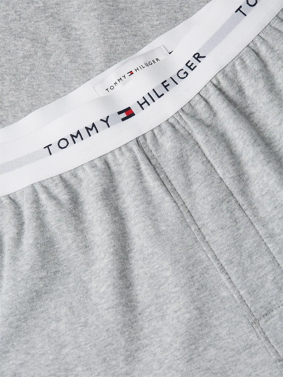 Пижамные штаны TOMMY HILFIGER серого цвета — фото 4