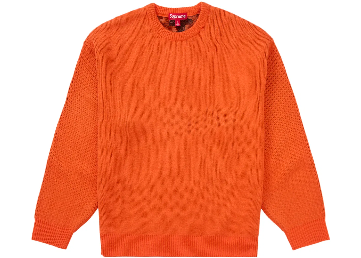 Мужской свитер с принтом Supreme Sweater (FW24), Orange — фото 2