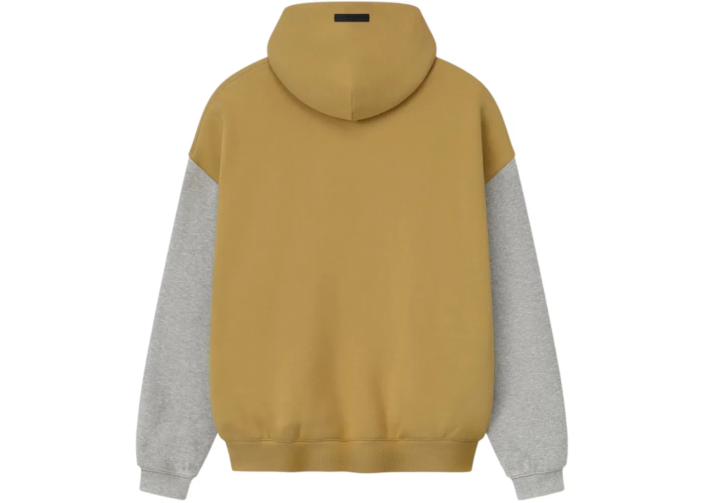 Мужской худи с длинным рукавом Fear of God Essentials Forty Niners Sport Hoodie, Prairie Sand/Concrete Heather — фото 2