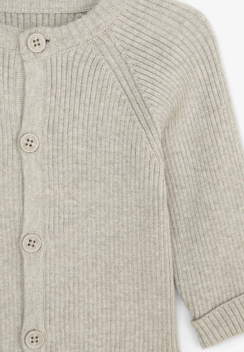 Кардиган унисекс Marc O'Polo, Greige Mel. — фото 3