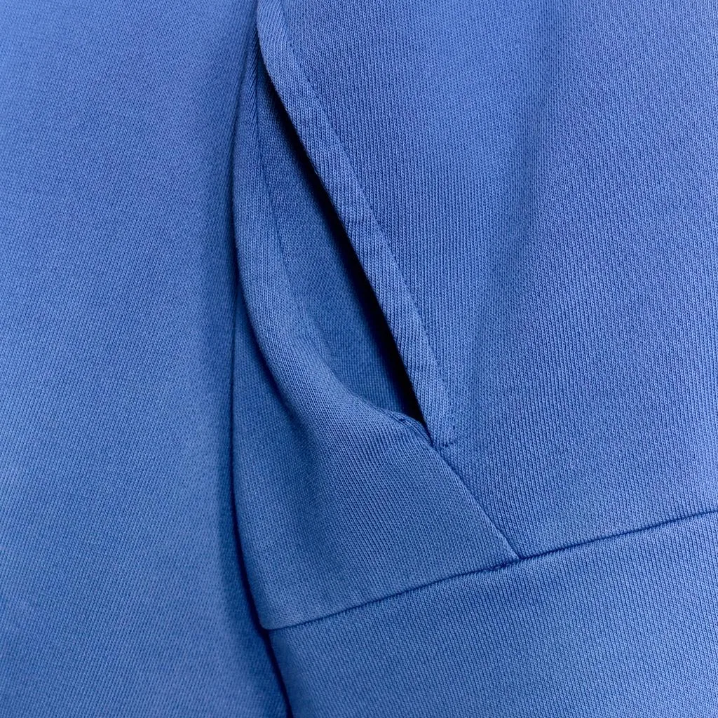 Женская куртка с воротником-стойкой Dark Blue ZARA, Темно-синий — фото 4