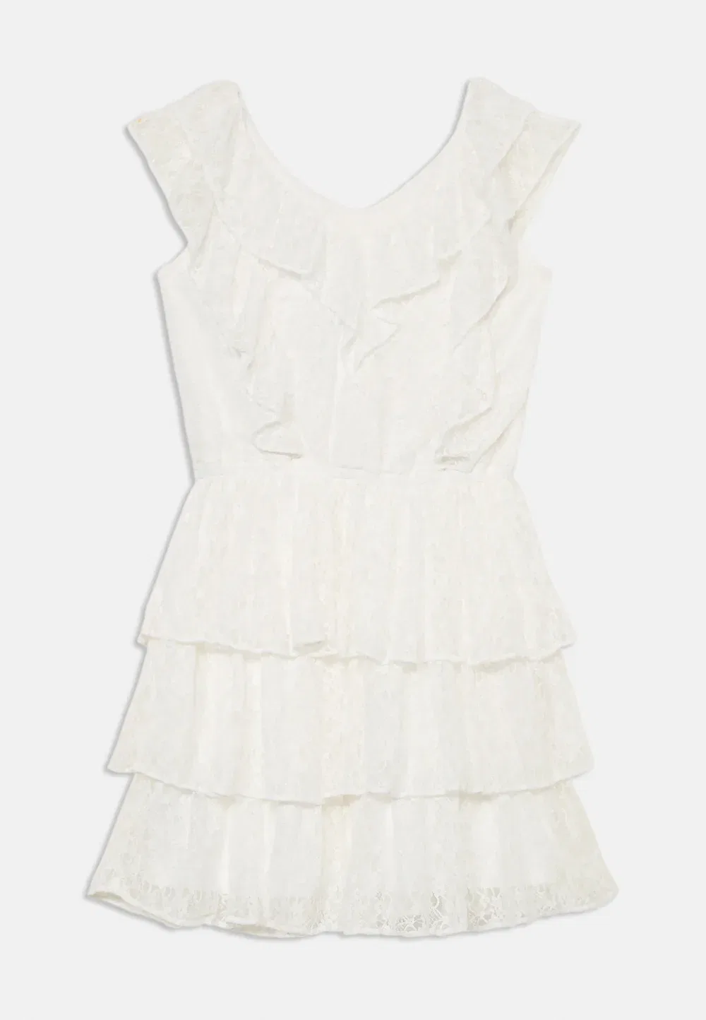 Платье - коктейльное платье / вечернее платье Lindex, Off White — фото 2