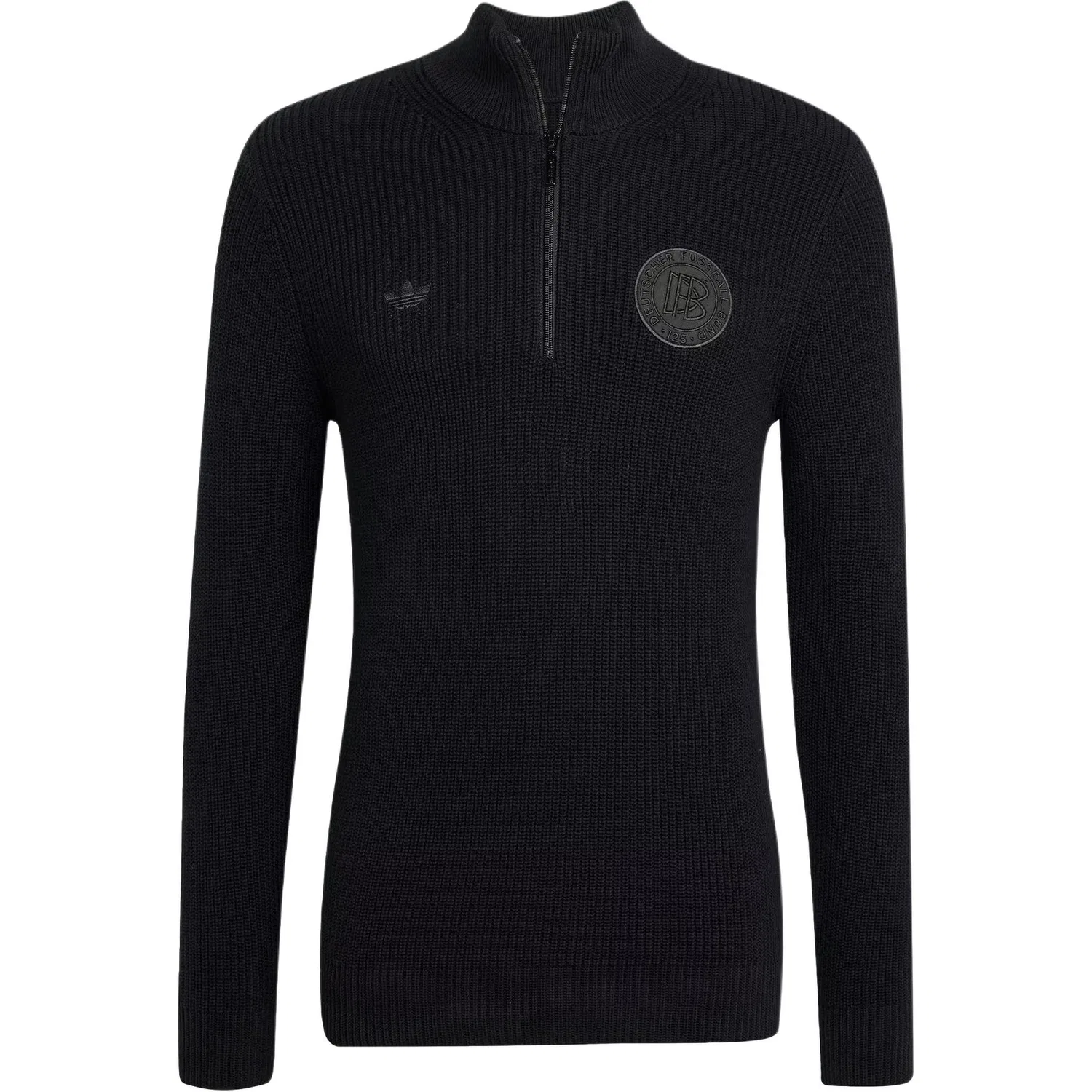 Свитшот с полузамком Germany Anniversary, Adidas Originals, Black