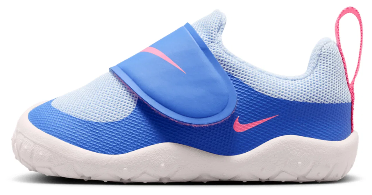 Кроссовки для мальчиков Swoosh 1 Essential Nike, цвет Pink Glow/Hydrogen Blue/Medium Blue — фото 2