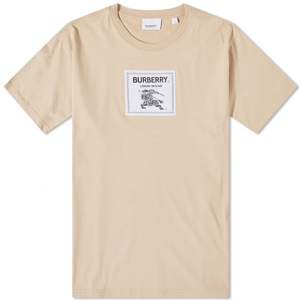 

Футболка Burberry Roundwood Label Tee, Серый, Футболка Burberry Roundwood Label Tee