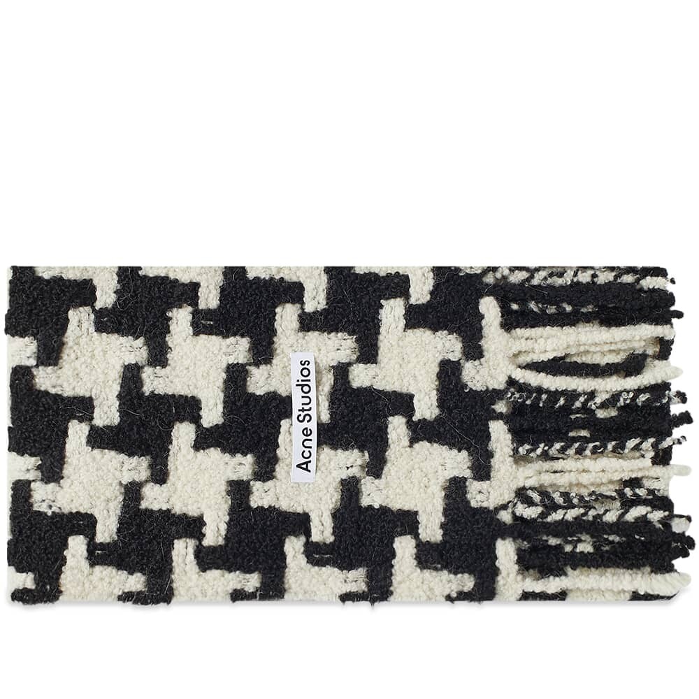 

Шарф Acne Studios Vadik Houndstooth Scarf