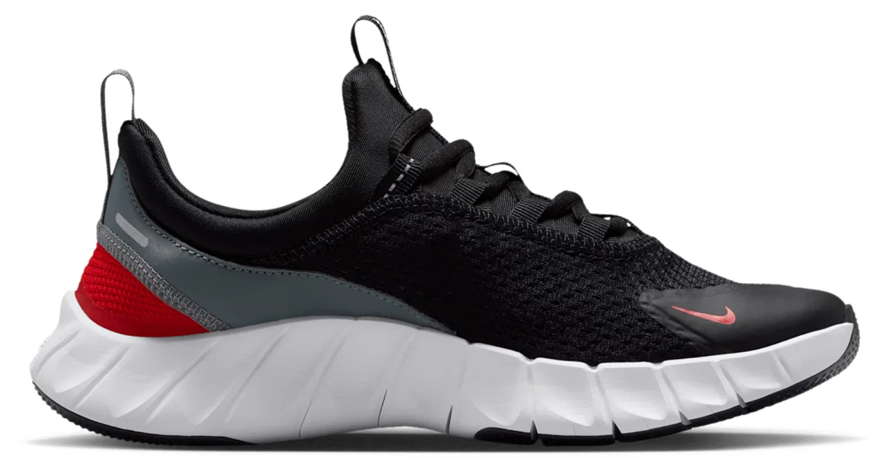 Детские кроссовки для мальчиков с гибкой подошвой Nike Free Ride, Nike, Black/White/Cool Grey