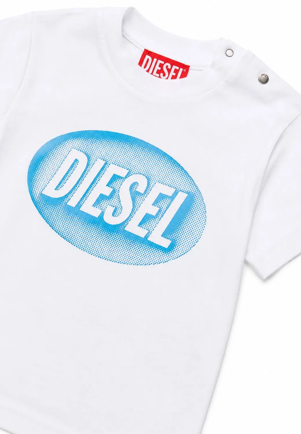 Футболка. - футболка с принтом Diesel, White — фото 3