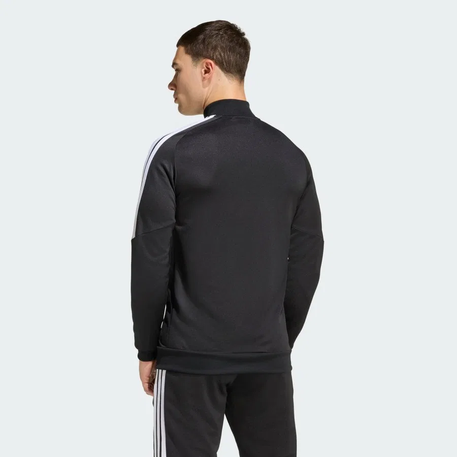 Мужской спортивный костюм из футера с длинным рукавом Tiro26L adidas, Черный — фото 2