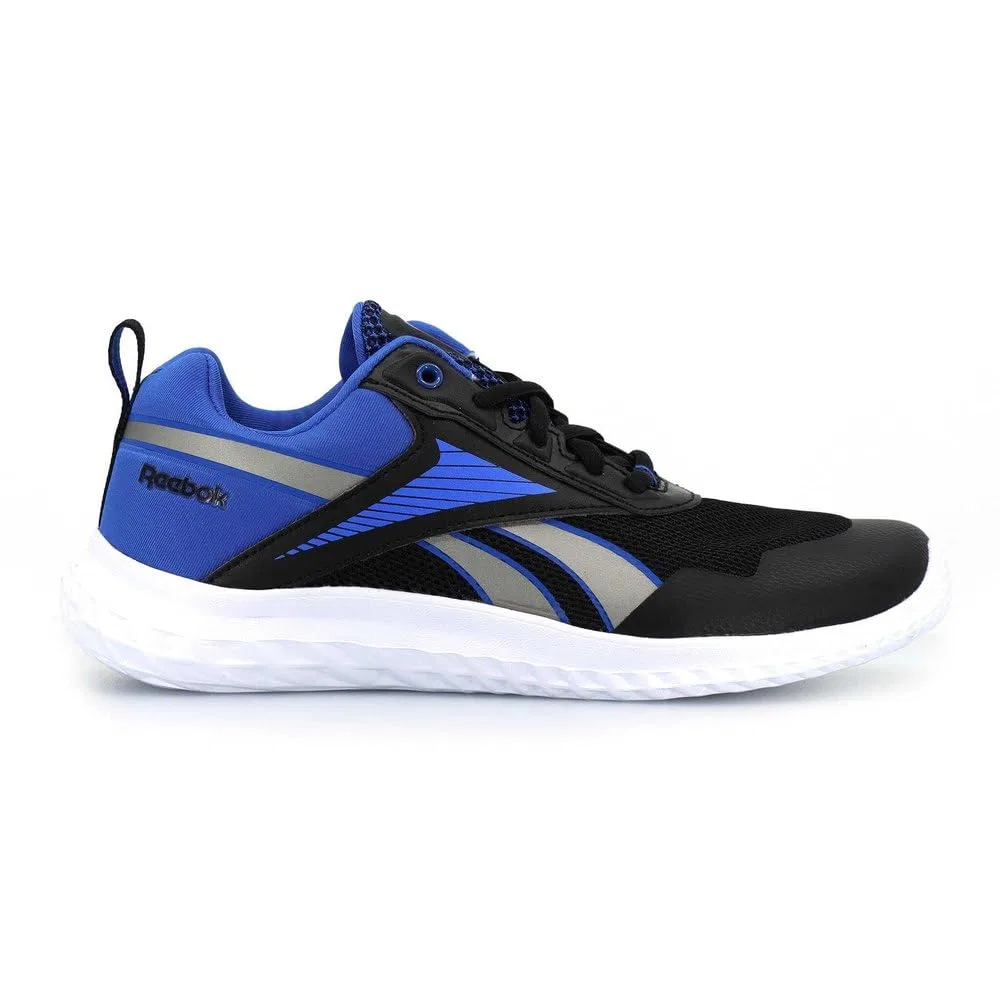 Детские кроссовки для мальчиков с шнуровкой Rush Runner 5 Reebok, Black Burgundy Floral