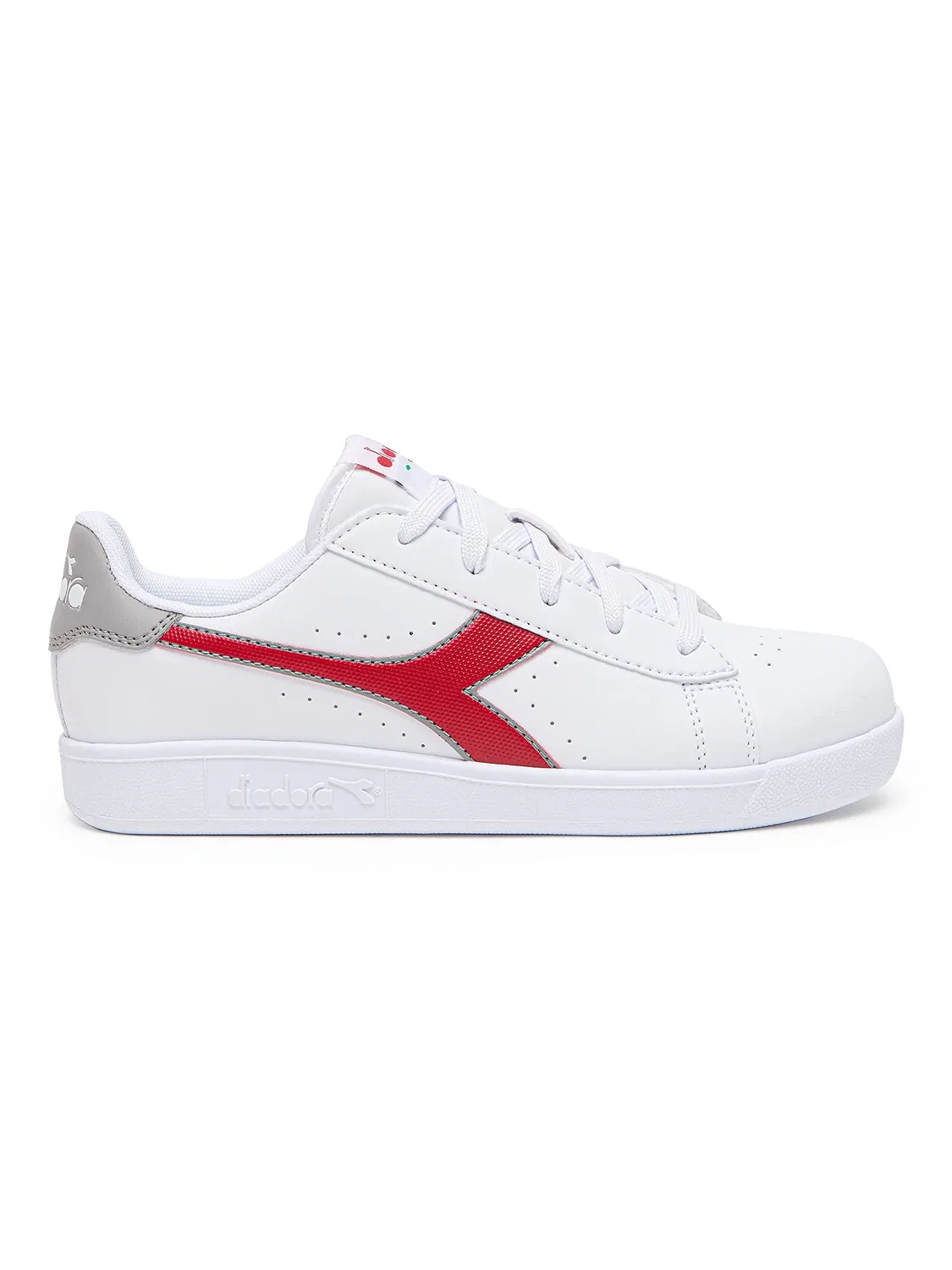 Детские кроссовки для девочек с перфорацией Diadora Game P GS, D0584 Wht Azure Blue Dawn Blue