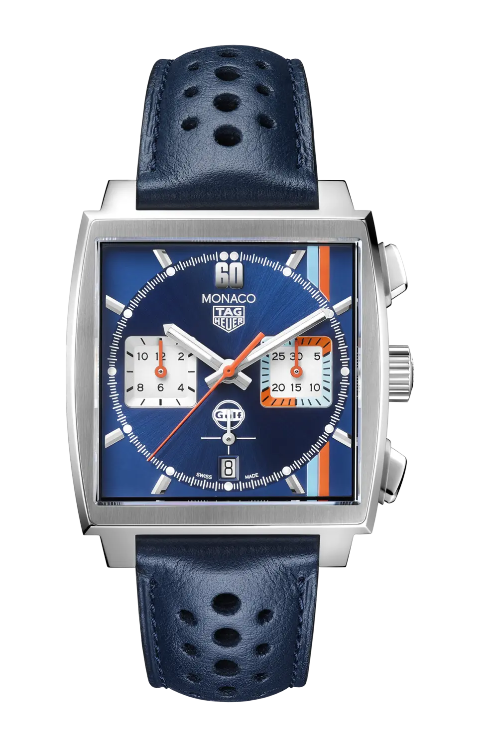 

Часы monaco x gulf Tag Heuer