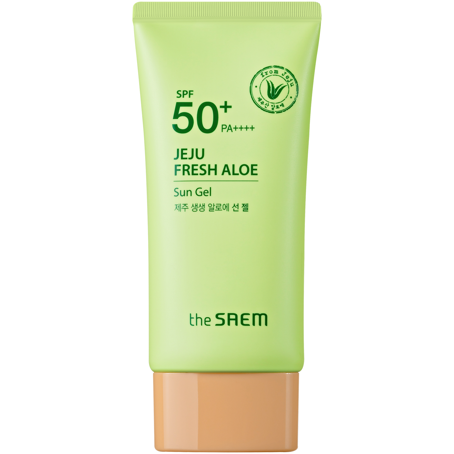 The Saem Jeju Fresh Aloe крем для лица с фильтром SPF50+, 50 г - фото