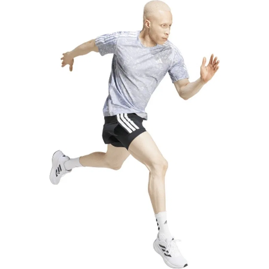 Футболка спортивная с принтом Jd7774 Otr E Aop M adidas, Серый — фото 3