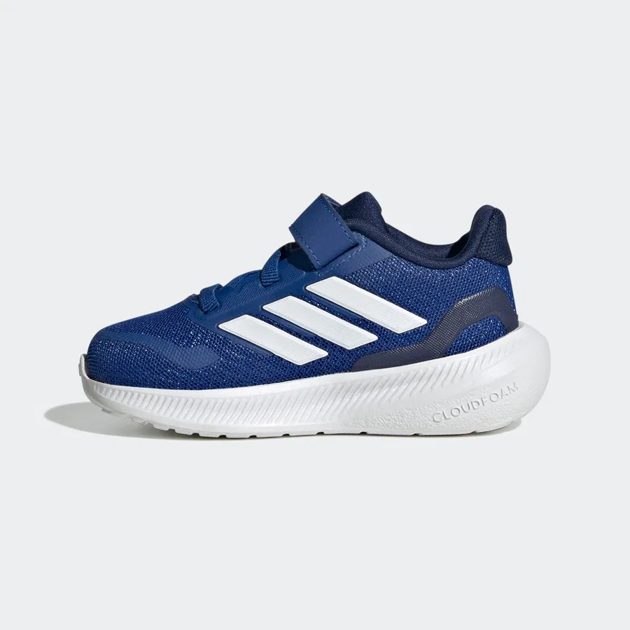 Детские спортивные кроссовки Runfalcon 5 adidas, Синий — фото 2