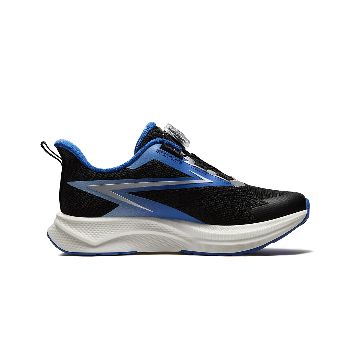 Детские кроссовки для бега с шнуровкой FILA KIDS, Black/Marine Blue — фото 3