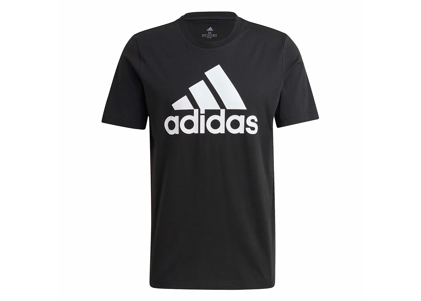 Мужская футболка с логотипом Adidas, Black/White