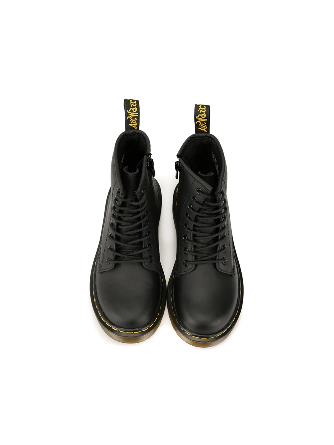 Ботинки Delany из черной кожи Dr. Martens, черный — фото 3