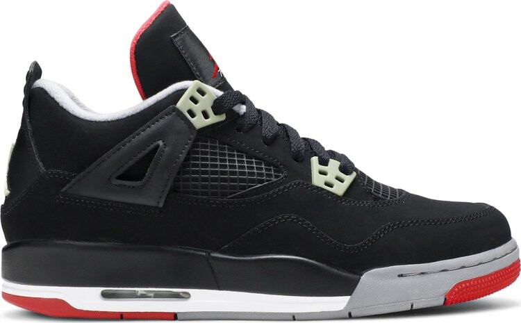

Кроссовки Air Jordan 4 Retro GS Bred 2012, черный