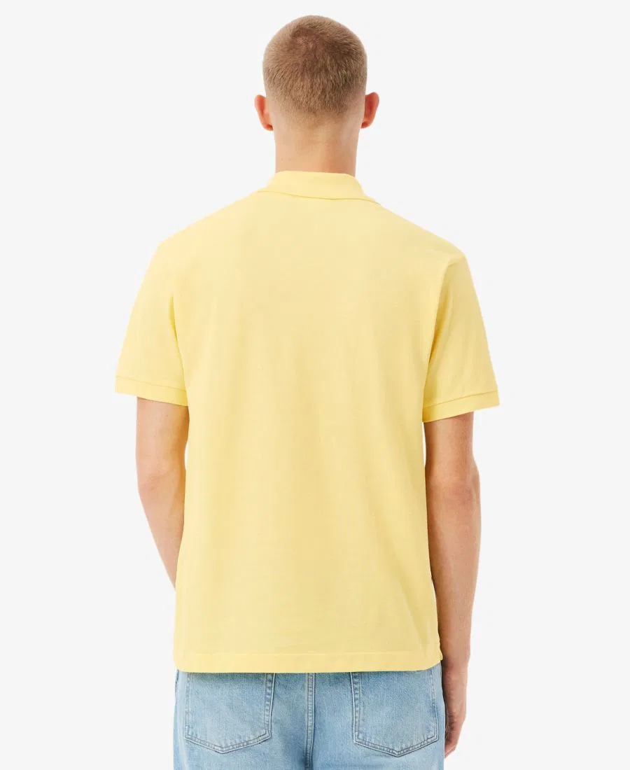 Поло из пике Lacoste Classic Fit Original L.12.12, Bright Yellow — фото 4