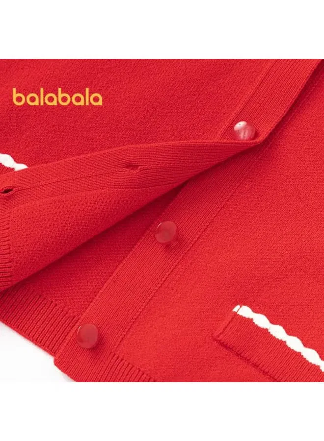 Комплект платьев для девочки трикотажное с сеткой 25111008 Balabala — фото 2