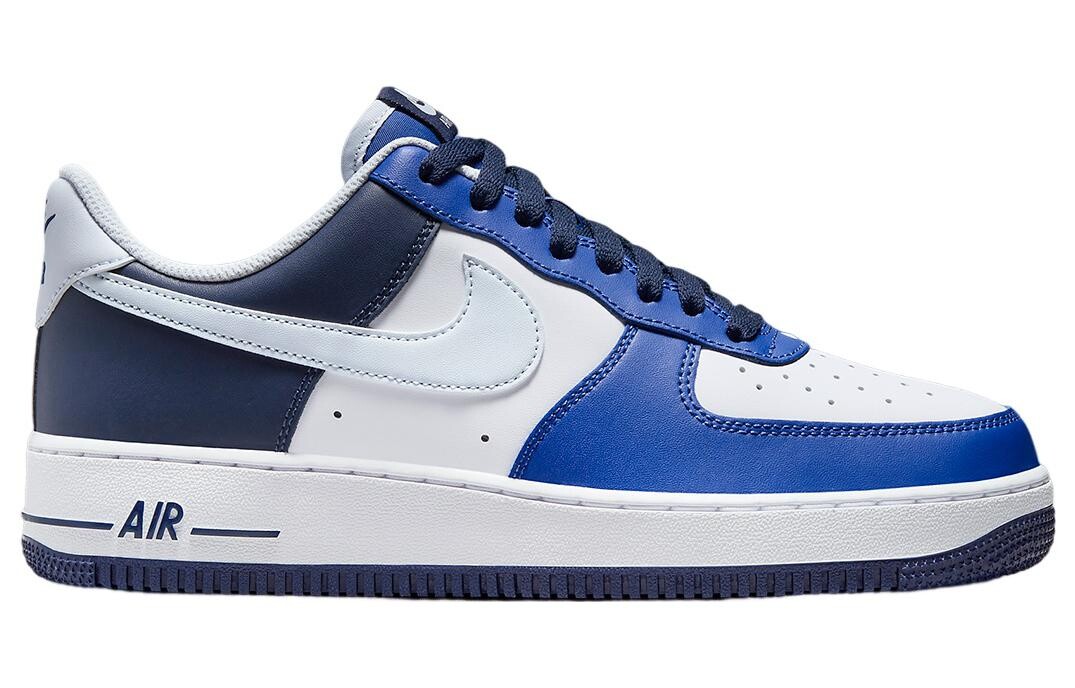 Мужские кроссовки для скейтбординга Nike Air Force 1, Синий/Белый — фото 2