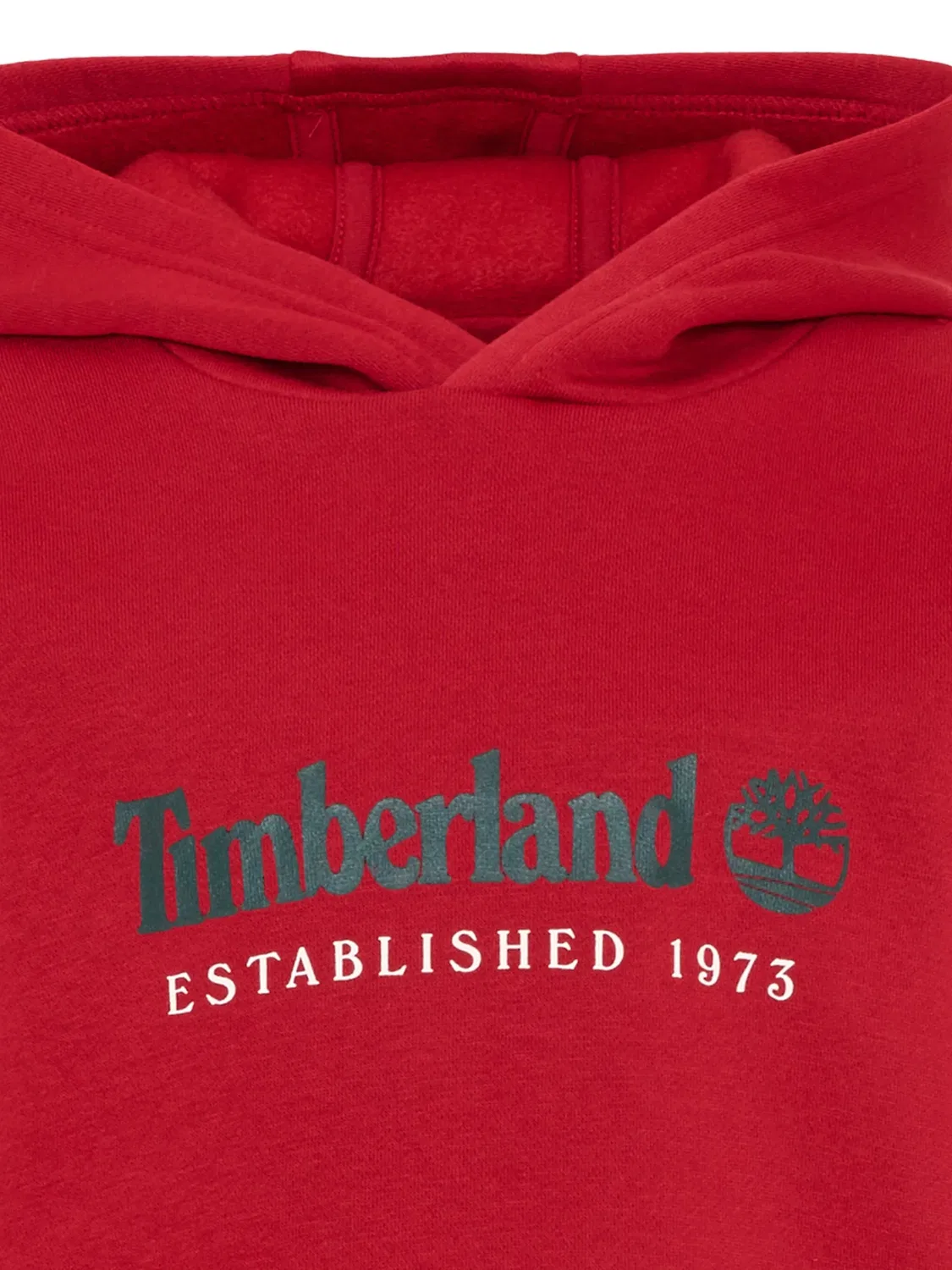 Худи с логотипом красного цвета Timberland, красный — фото 2