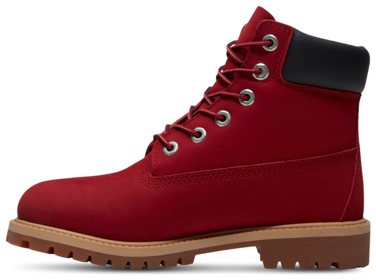 Ботинки для мальчиков 6 Inch Timberland, красный — фото 2