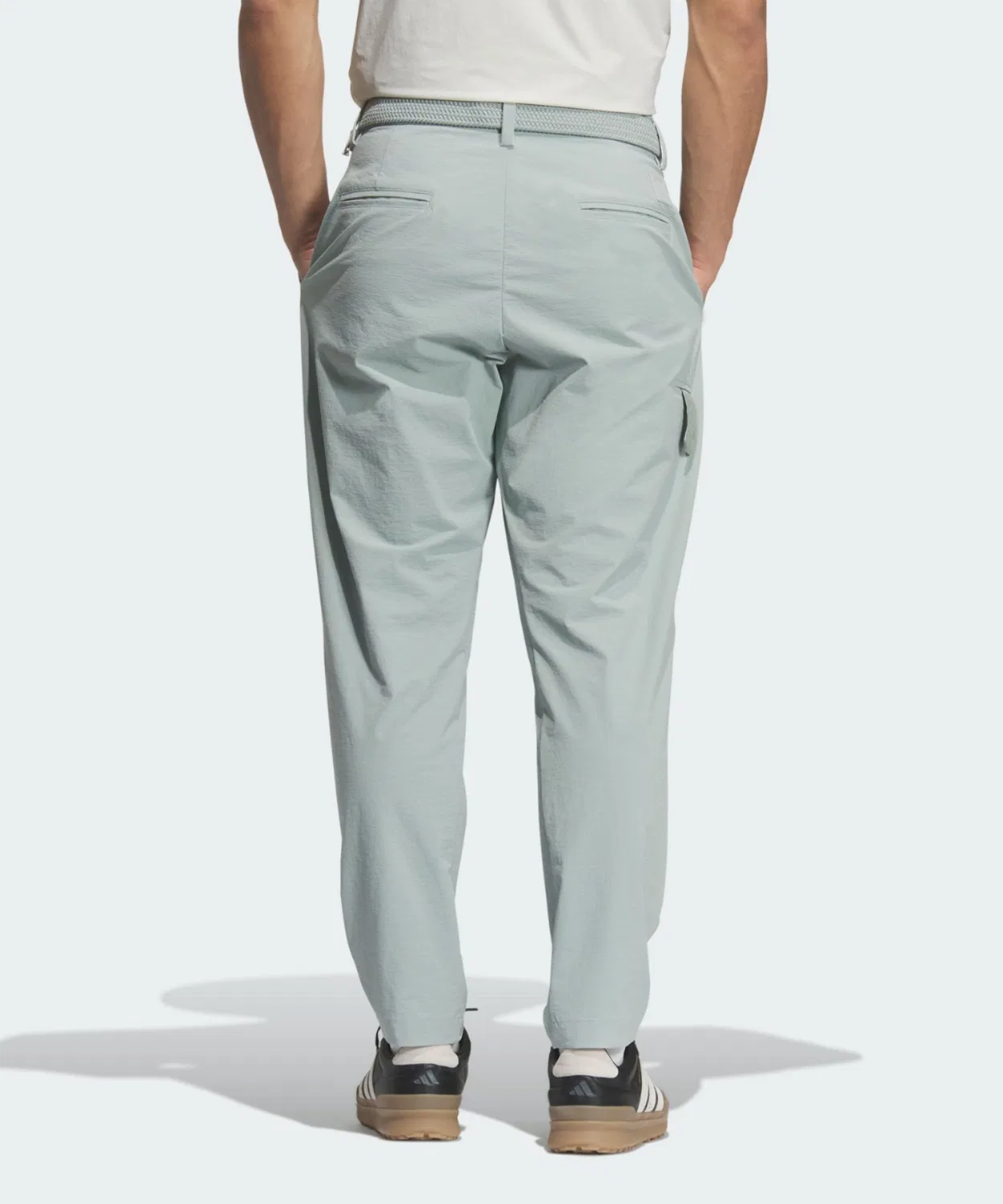 Мужские брюки для гольфа свободного кроя из рипстопа Club Consumer Chino Adidas, Green — фото 2