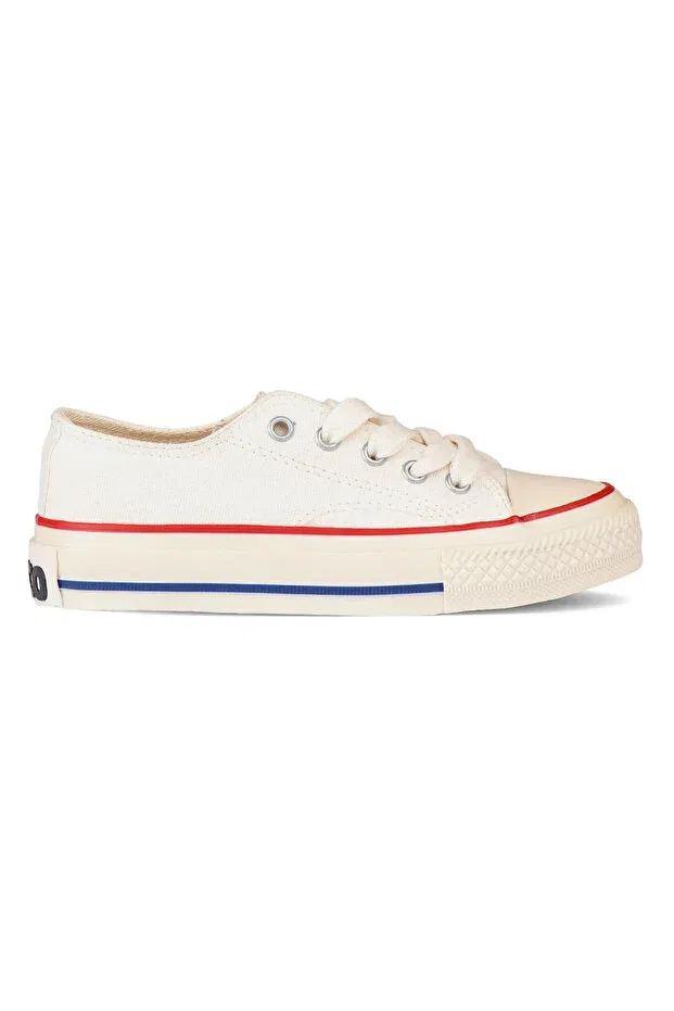Детские кроссовки для девочек текстильные Idolwhite Vicco, White