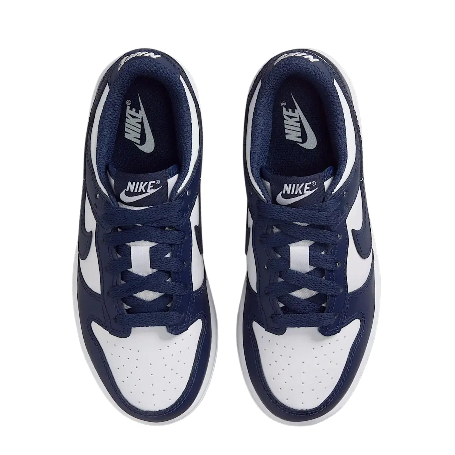 Детские кроссовки для мальчиков с принтом NIKE Dunk Low UNLV NIKE, Blue — фото 3