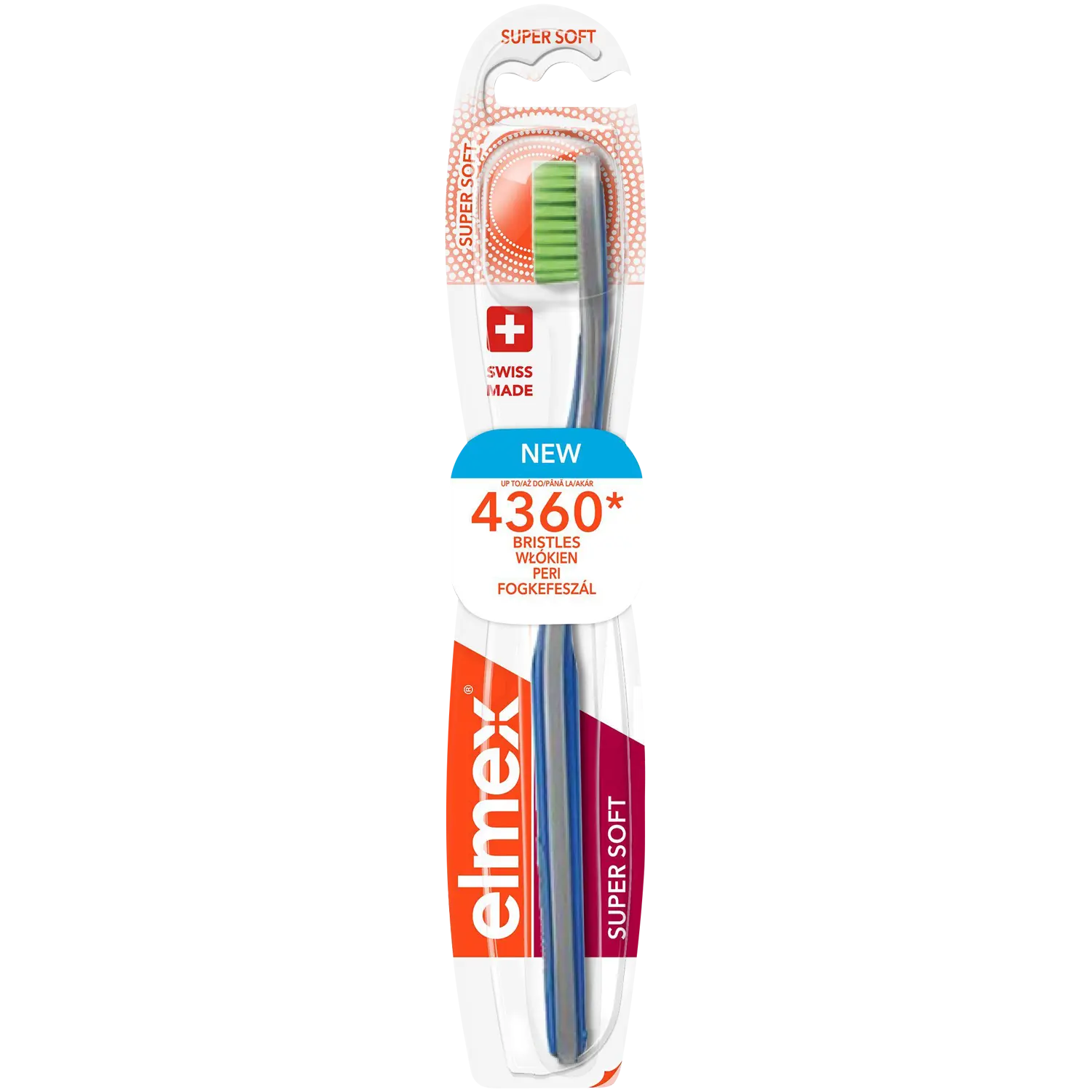 

Elmex Super Soft очень мягкая зубная щетка, 1 шт.