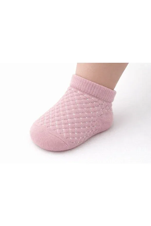 Детский набор носков с тисненым ромбовидным узором Solde Socks, Multicolor — фото 2