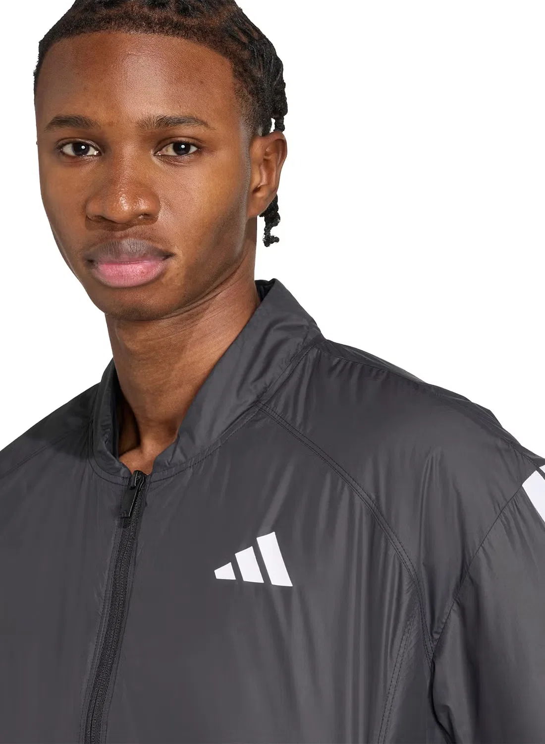 Куртка-бомбер утепленная с термоизоляцией Essentials 3 Stripes Adidas, черный — фото 3