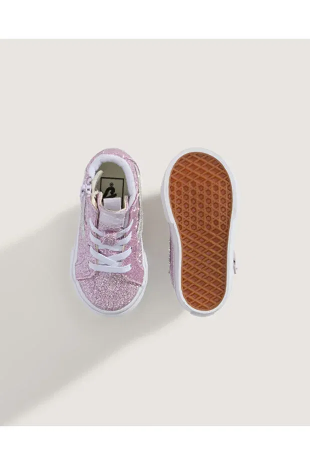 Детские кроссовки для девочек со шнуровкой Vans, Multicolor — фото 2