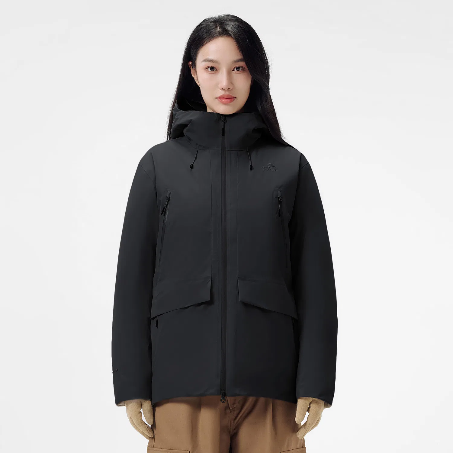 Детская ветровка с мембраной PELLIOT Classic 1.0, Twilight Black — фото 4