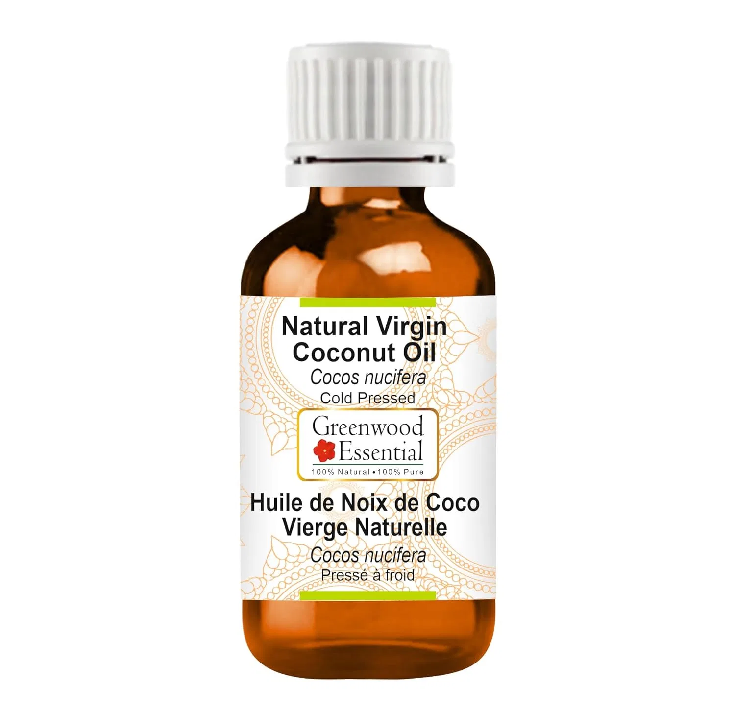 Масло кокосовое Virgin, Greenwood Essential, 50 мл