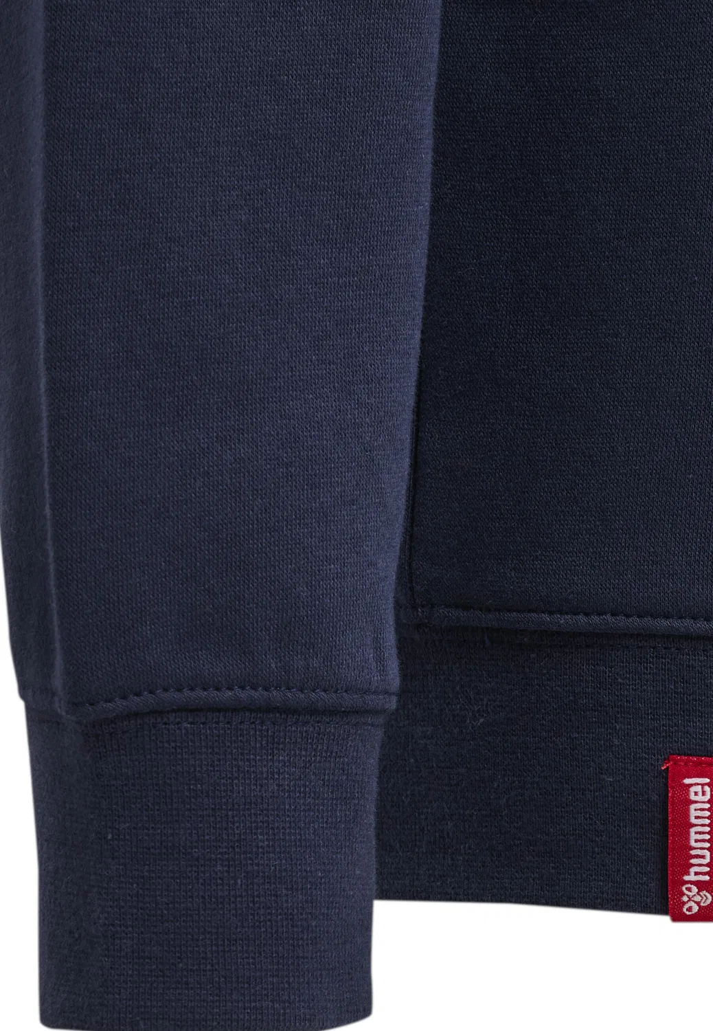 Детское худи из футера с раглан-рукавами Hmlred Classic Sweatshirt Kids Hummel, Mitternachtsindigo Navyblau — фото 4