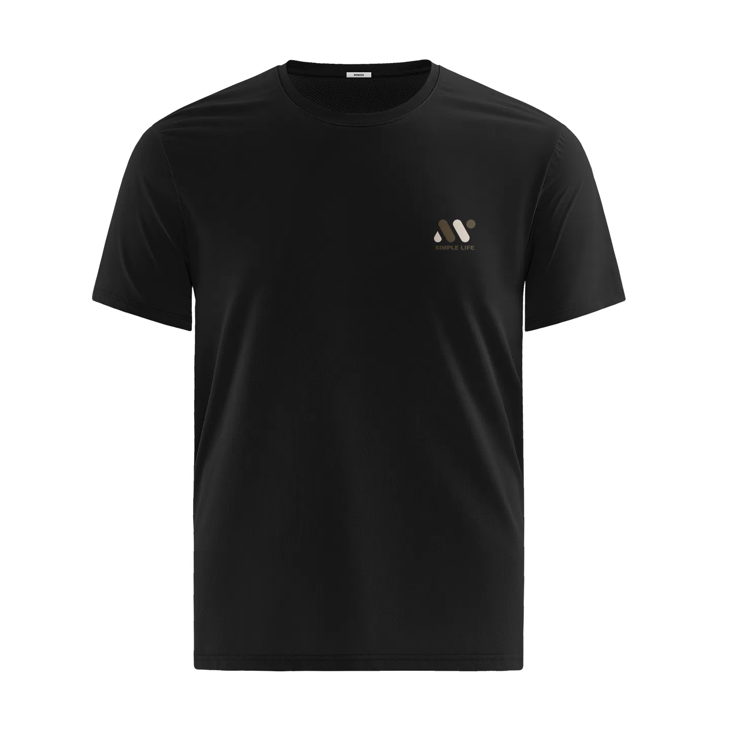 Футболка детская с логотипом MINISO, Cool Ice Silk Quick Dry Black