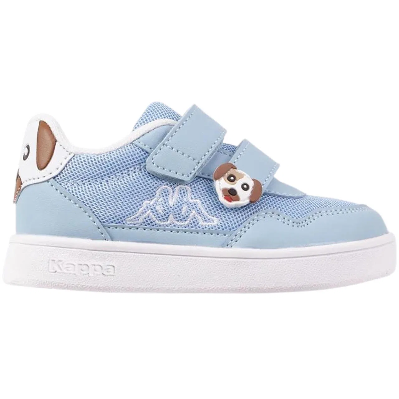 Детские кроссовки с липучкой PIO M Kappa, Blau Weiss