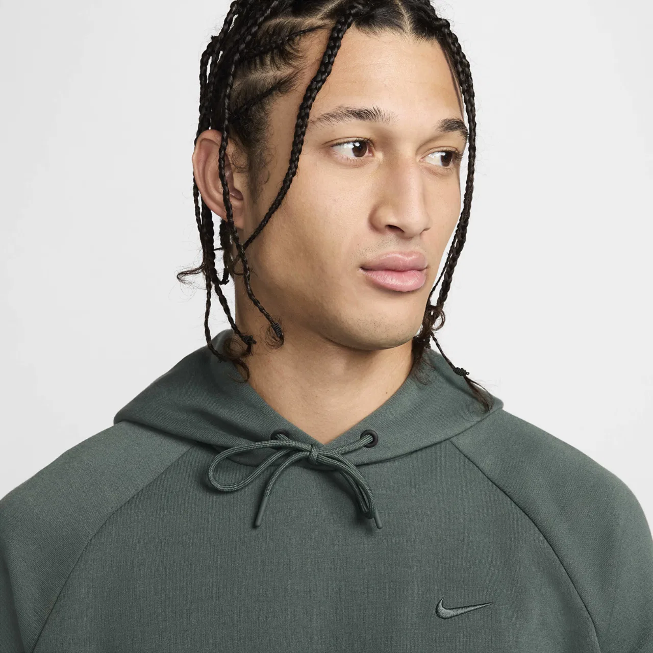 Мужское худи Dri-FIT UV Primary Pullover Nike, цвет Vintage Green/Vintage Green — фото 3