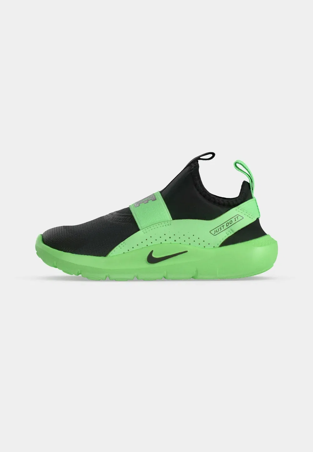 Кроссовки для бега по шоссе Flex Runner 4 TD унисекс Nike Performance, Black/Illusion Green — фото 2