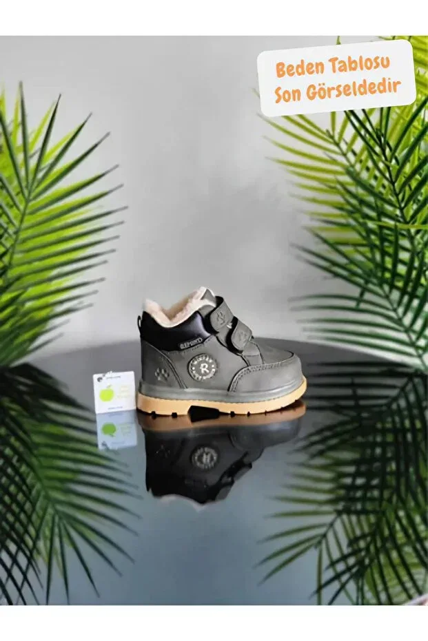 Детские ботинки для девочек с водоотталкивающим покрытием Elma Bebe, Haki Green
