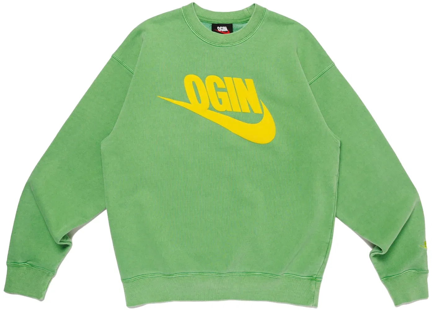 Мужской свитшот на флисе Nike x Nigo NRG Fleece Crew, Green