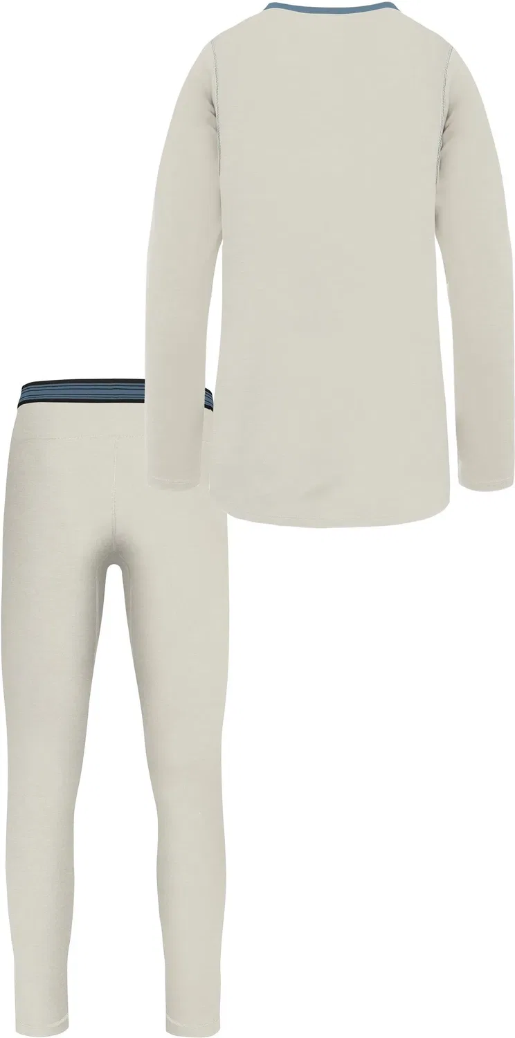 Комплект термобелья детский из мериносовой шерсти, белый Normani Outdoor Sports — фото 2