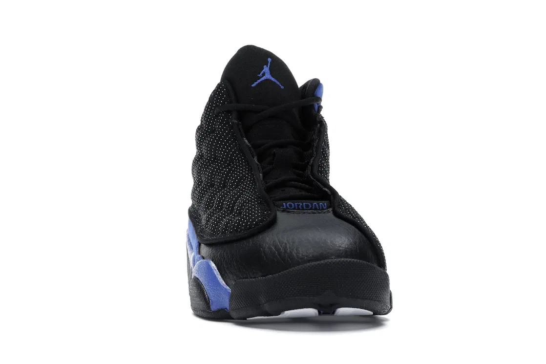Детские кроссовки Lifestyle с принтом Air Jordan 13 Retro Jordan, Black/Black-White-Hyper Royal — фото 2