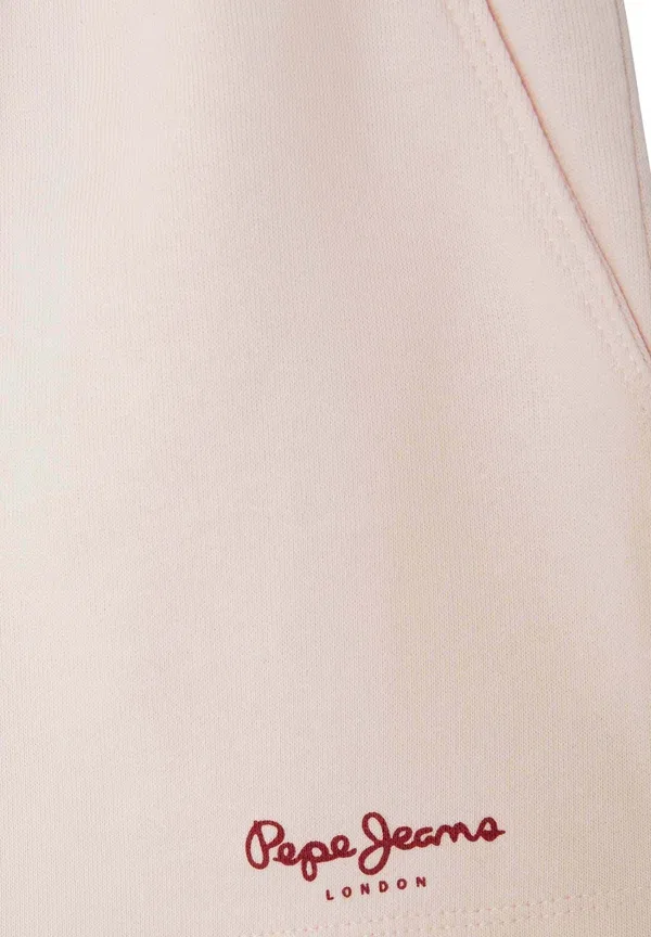 Шорты хлопковые Pepe Jeans shorts Soft Pink, розовый — фото 4