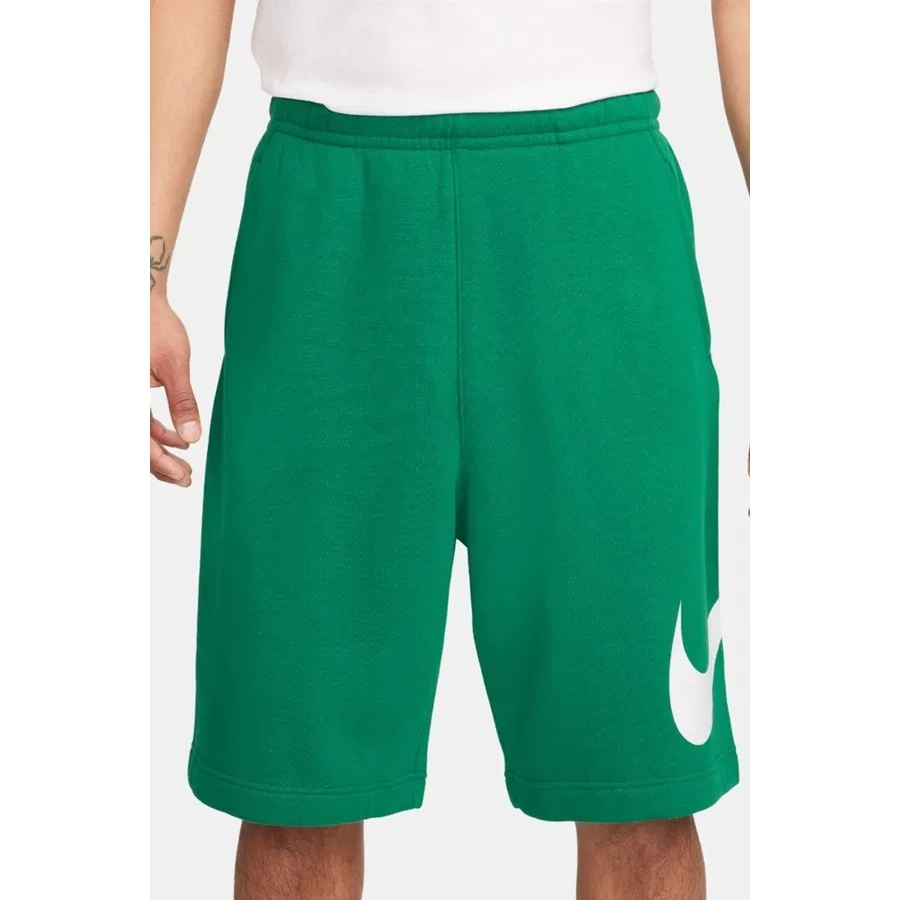 Шорты спортивные с принтом Nike Sportswear Club, Зеленый — фото 2
