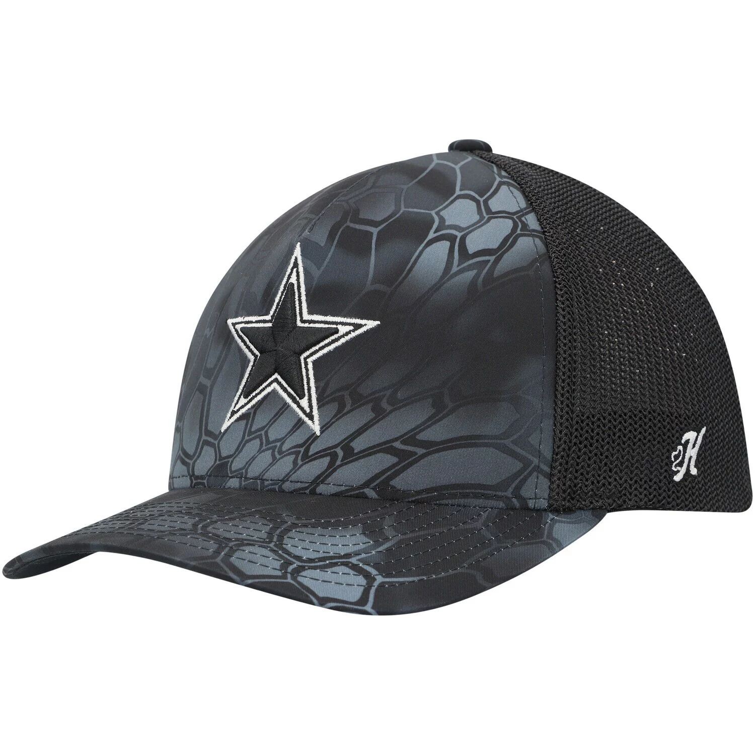 

Мужская камуфляжная шляпа HOOey Dallas Cowboys Reptile Flex Hat