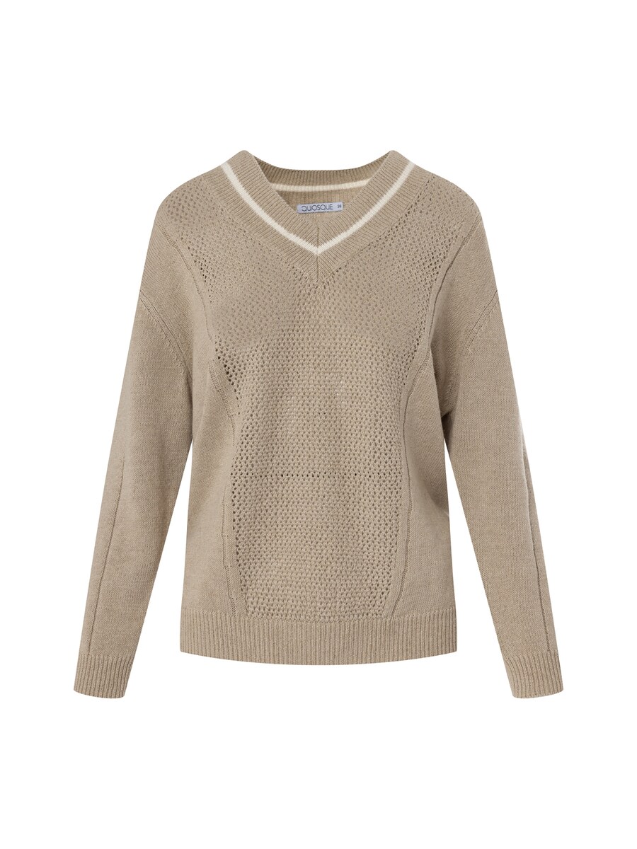 

Базовый свитер Quiosque Sweater 6UF001, бежевый